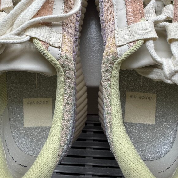 Dolce Vita Dolen Crochet Womens Gently Used Sneakers in Pastel Colors size 8 - Picture 9 of 14